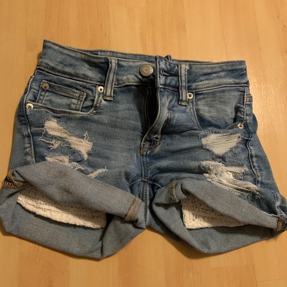 women jean shorts - Picture 2 of 2